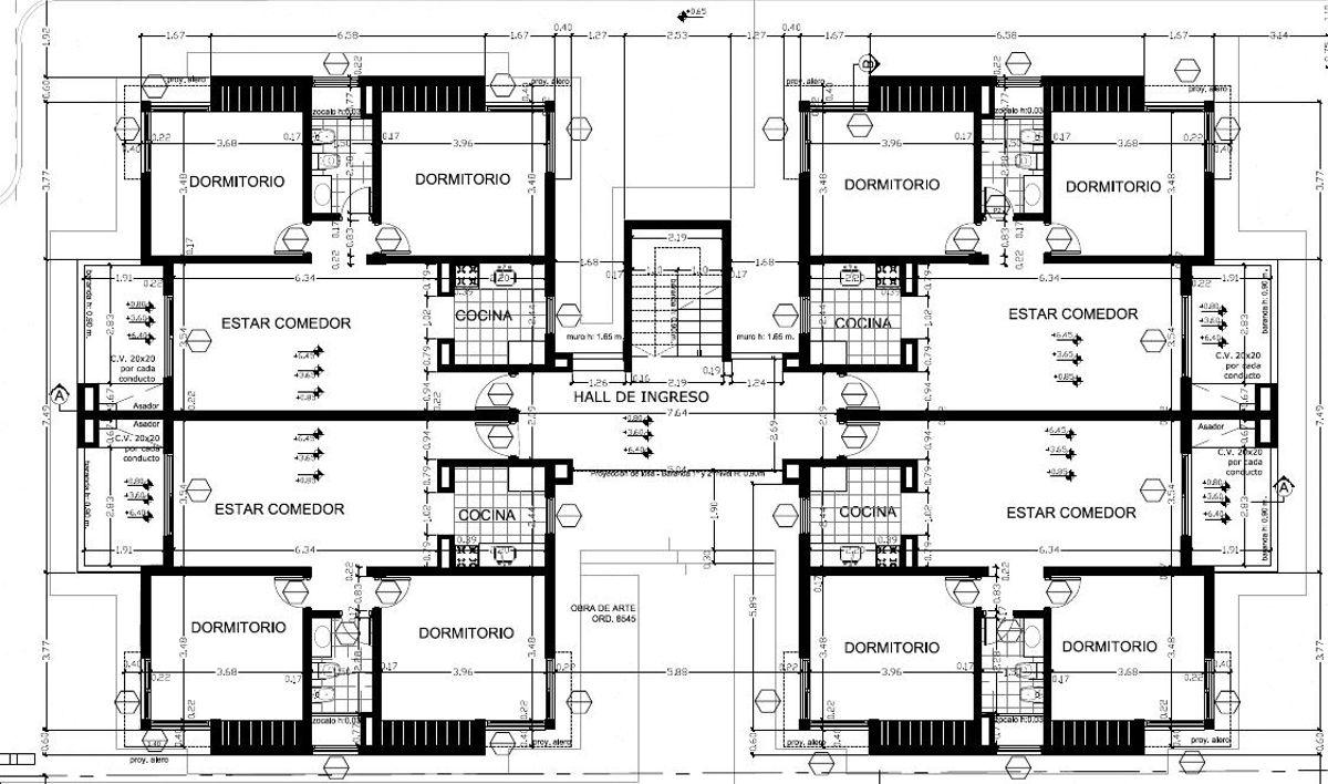 2 Dorm - Matienzo - Comp cerrado c/seguridad - balcón, asador, cochera