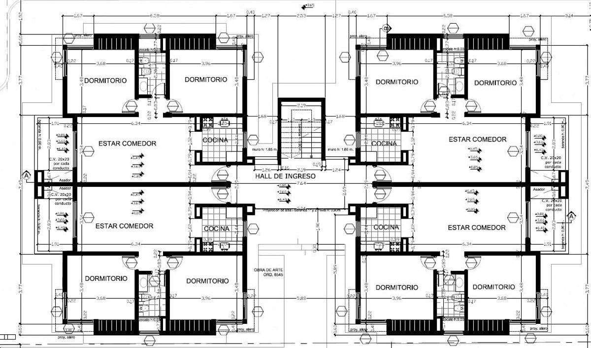 Matienzo 2 Dorm - Complejo cerrado c/ seguridad - Amplios - Balcón/ Asador/ Cochera.-