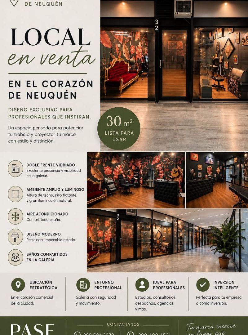 Foto de Oficina- Local En Venta | Galería Jardín Pleno Centro De Neuquén, imagen 1
