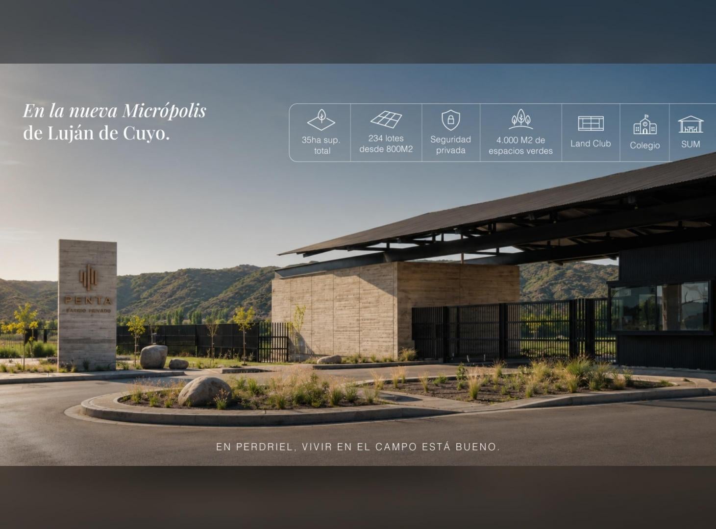 Foto de Venta 2 Lotes en B° Privado Penta, Perdriel – 778 y 817 m², imagen 2