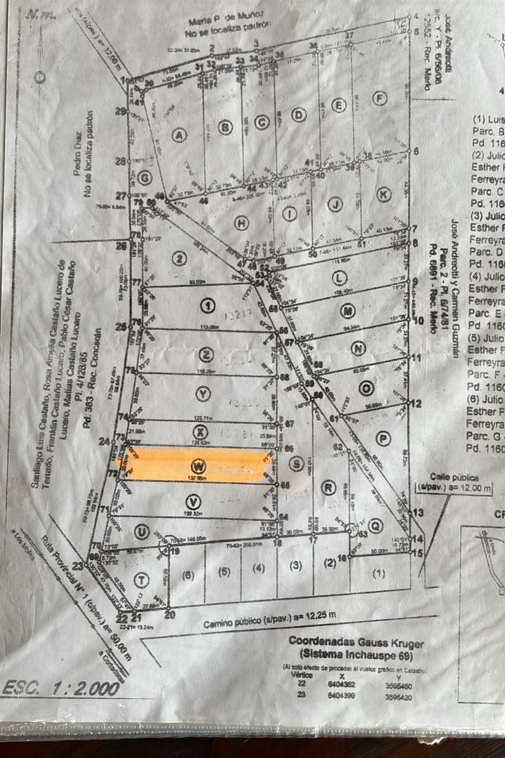 Foto de LOTE 3800 MTS2 EN VILLA ELENA-CORTADERAS SAN LUIS. SOBRE RUTA PCIAL.N° 1, imagen 2