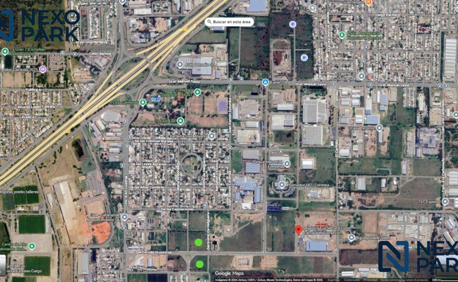 Foto de VENTA Lote Patrón 4 industrial / Logístico a mts CACEC Cordoba, imagen 2