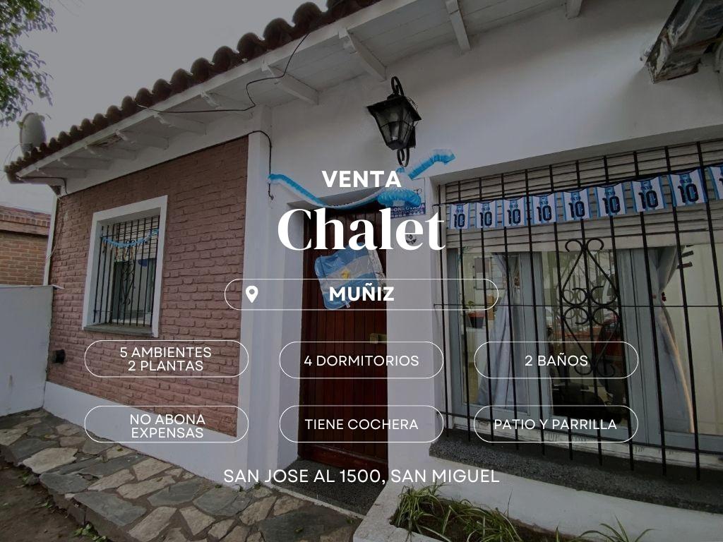 Foto de Chalet con local independiente · 220 m² lote · a 400 m de Est. Muñiz, imagen 2