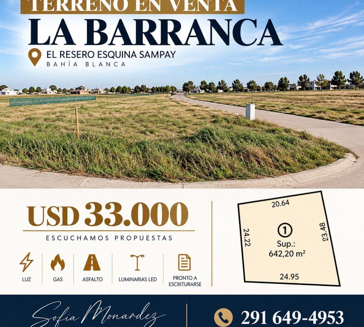 Foto de Terreno En Venta El Resero y Sampay La Barranca Bahia Blanca, imagen 5