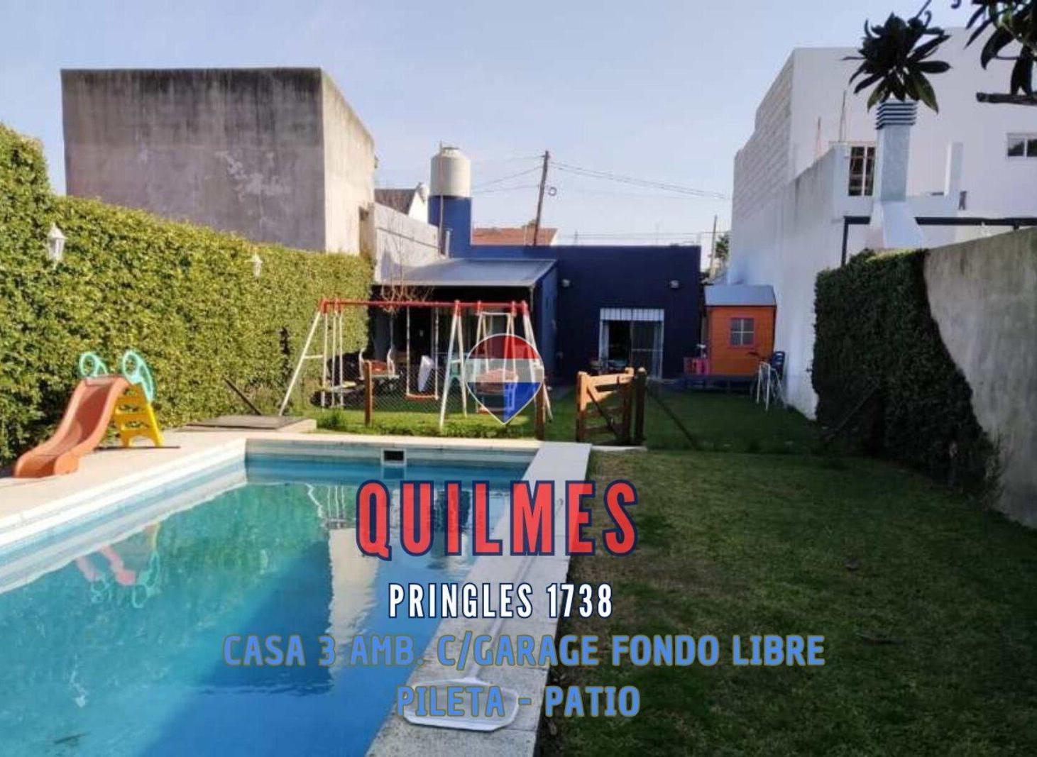 Foto de VENTA CASA 3 AMB. QUILMES F/ LIBRE PILETA GARAGE, imagen 2