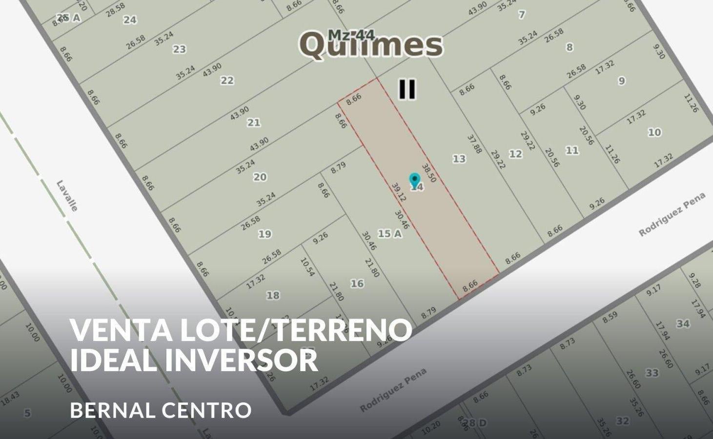 Foto de VENTA LOTE TERRENO BERNAL CENTRO IDEAL INVERSOR, imagen 2