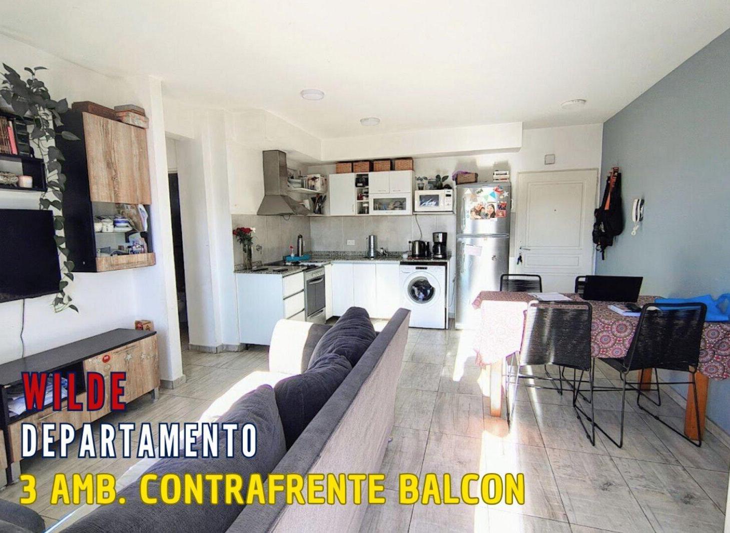 Foto de VENTA DEPARTAMENTO 3 AMBIENTES WILDE CENTRO BALCON, imagen 1