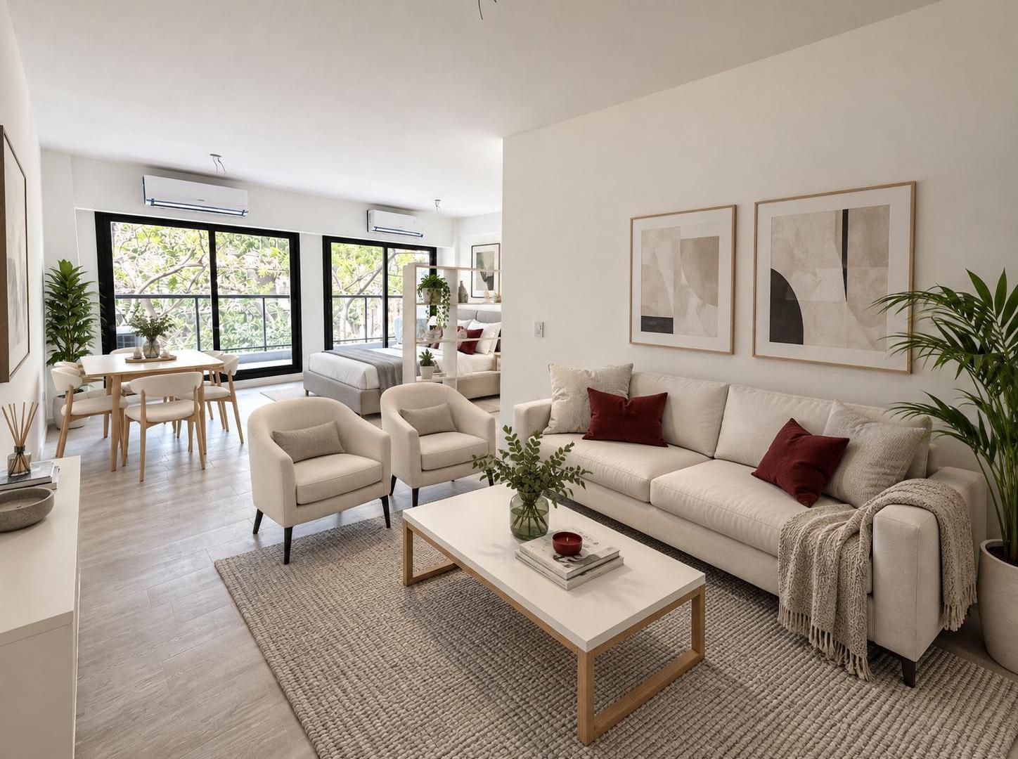 Foto de Departamento en Alquiler monoambiente divisible zona cañitas, imagen 1