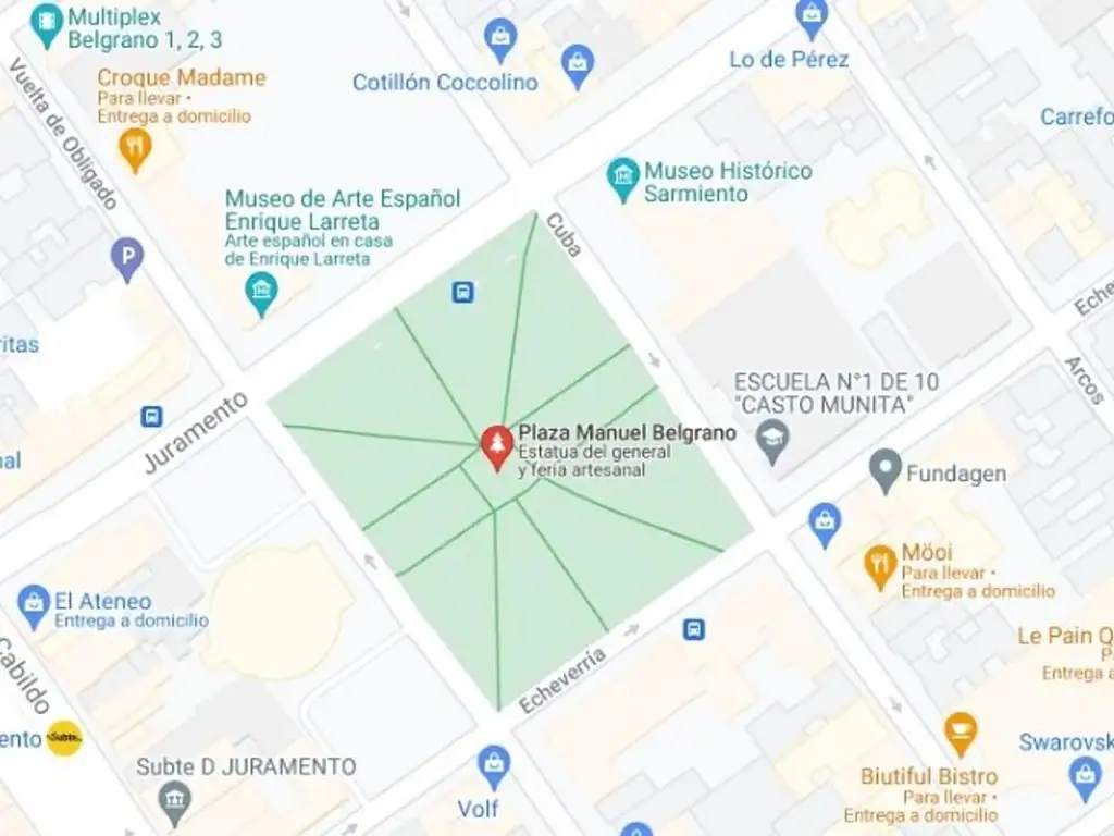 Foto de BELGRANO PLAZA ECHEVERRIA Y OBLIGADO.A LA CALLE 45 Mts IMPE, imagen 2