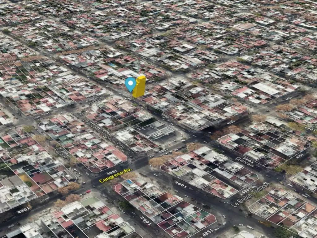 Foto de TERRENO en esquina PB+5+2RETIROS+SR, imagen 2
