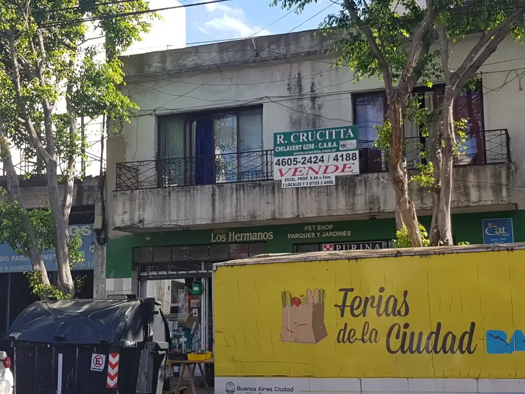 Foto de CASA CON 2 LOCALES Y 3 DTOS A REACCIONAR, LOTE 8,66 X 34 MTS, imagen 1