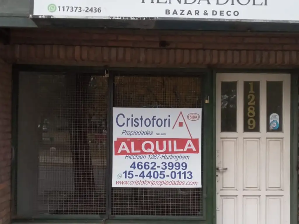 Foto de LOCAL EN ALQUILER EN HURLINGHAM FRENTE A ESTACION, imagen 1