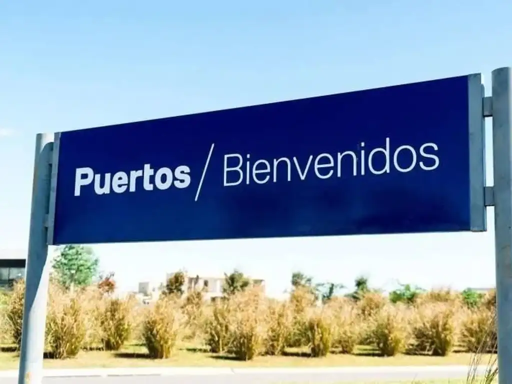 Lote En Venta Puertos Ceibos al agua 