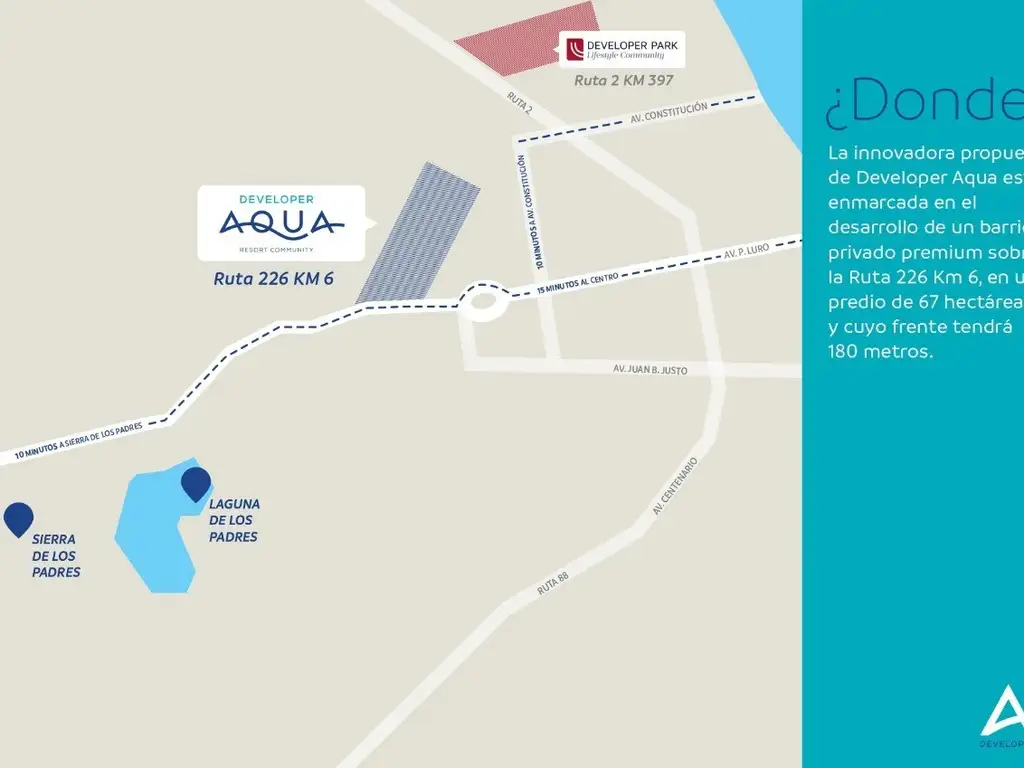 Foto de Venta Lote Developer Aqua Mar Del Plata, imagen 1