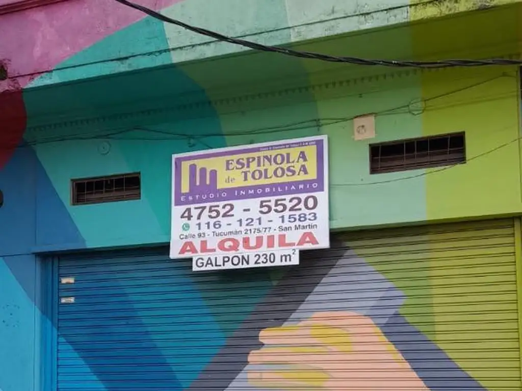 Foto de ALQUILER V. LYNCH GALPÓN 220M2 ZONA IND.TEC., imagen 1