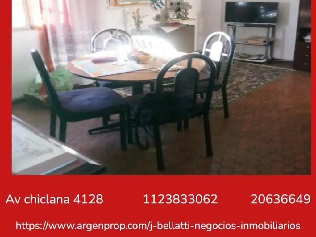 Foto de DEPARTAMENTO DE 3 AMBIENTES EN PARQUE PATRICIOS. EXCELENTE, imagen 1