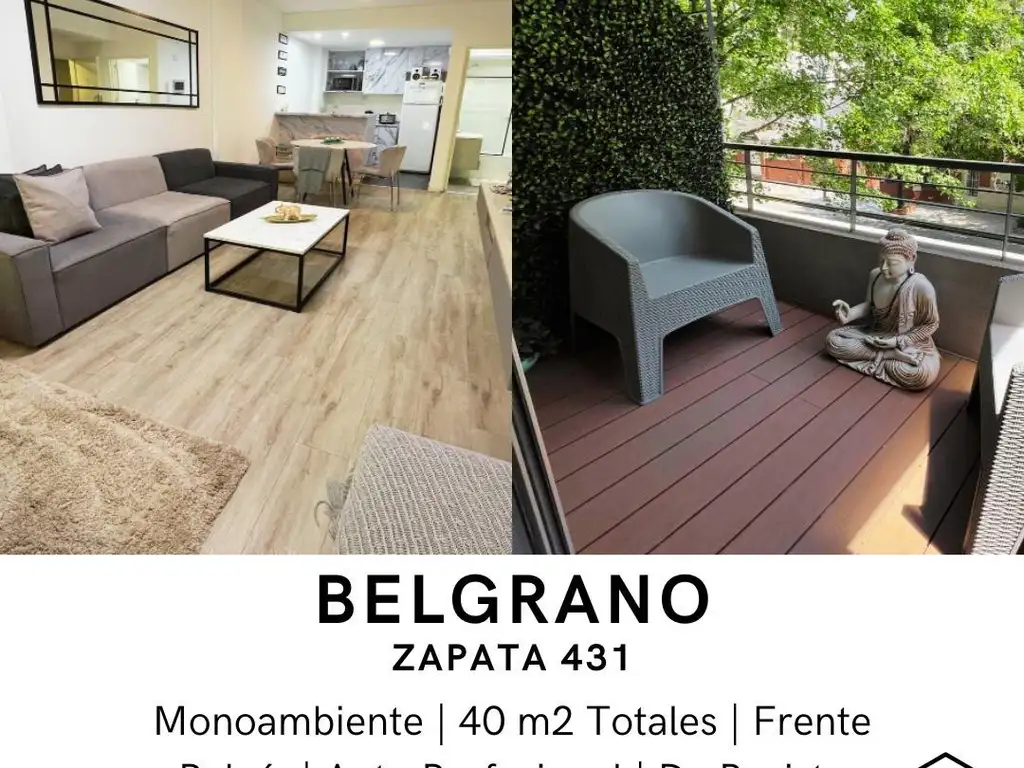 Foto de VENTA MONOAMBIENTE con Balcón Belgrano APTO PROFESIONAL, imagen 1
