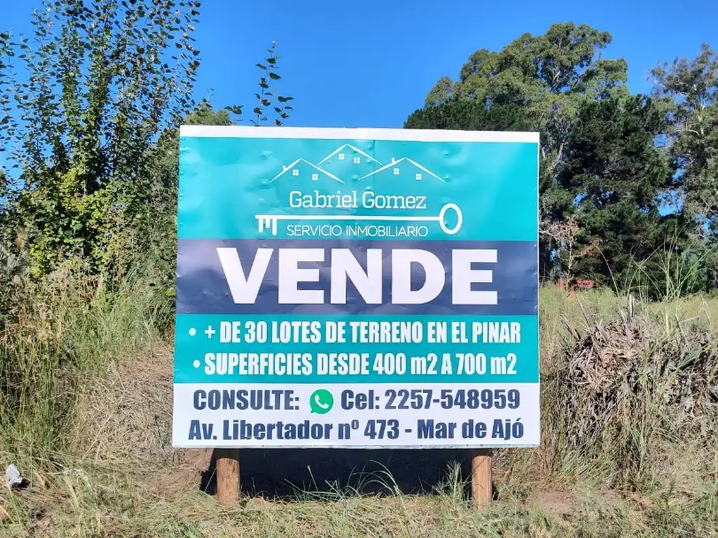 Foto de LOTES EN VENTA - LA LUCILA DEL MAR, imagen 1