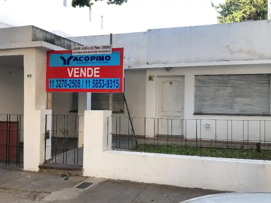 Foto de EXCEPCIONAL TERRENO 8,66 X 32,79 - SUP: 284m2 -INMEJORABLE UBICACION, imagen 1