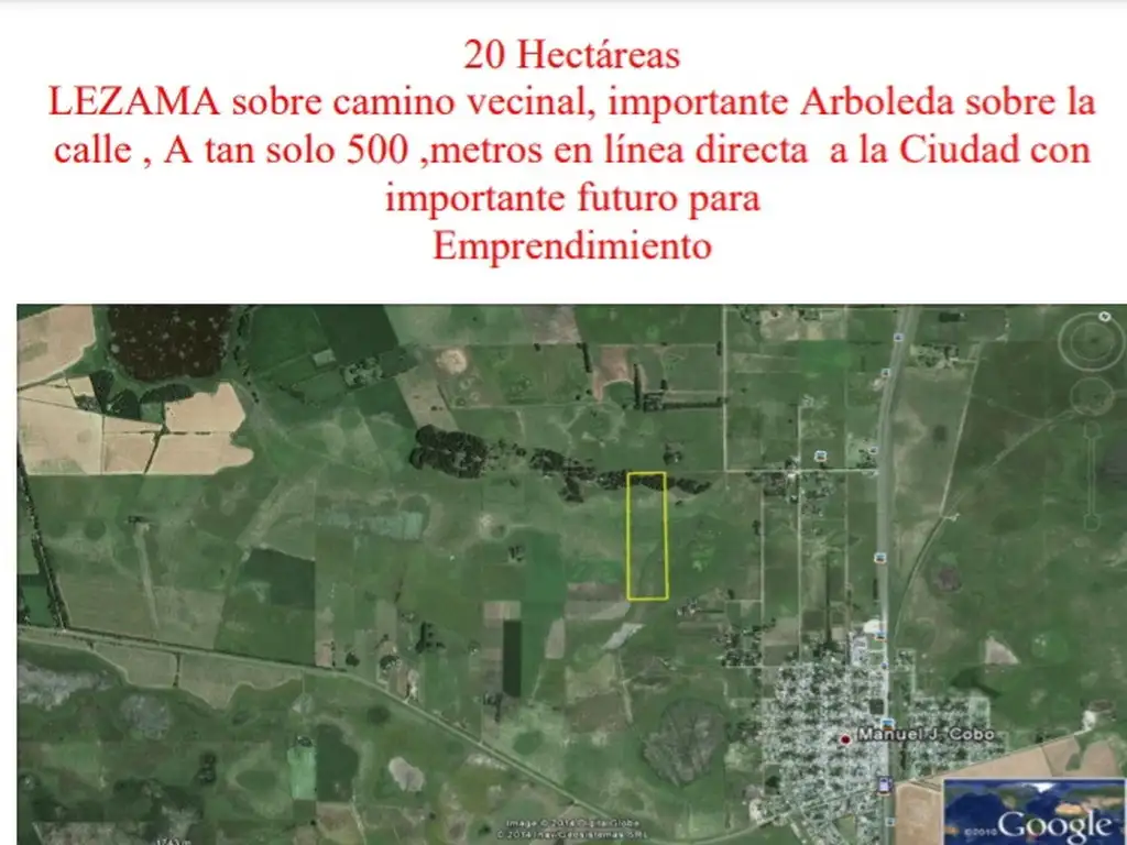 Foto de 20 Hectáreas en Venta en Lezama, imagen 3