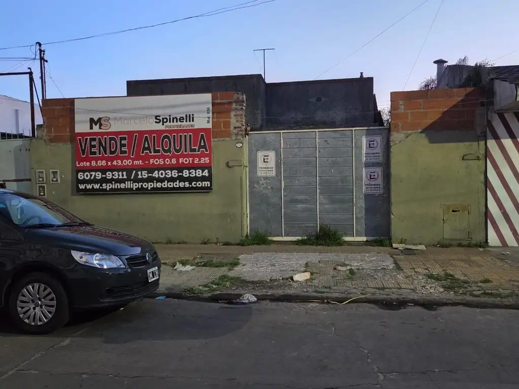 Foto de Lote 8.66 x 43 en San Justo Centro, calle Entre Rios al 2757, imagen 4