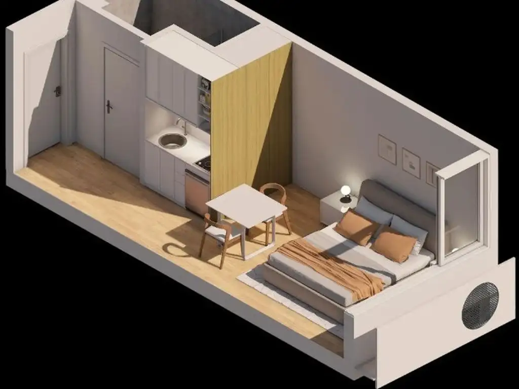 Foto de DEPARTAMENTO 1 AMBIENTE - PALERMO, CAPITAL FEDERAL, imagen 5