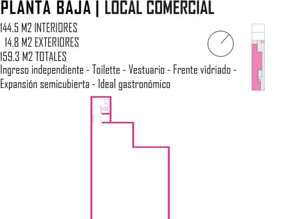 Foto de LOCAL COMERCIAL - SOBRE AV. LOPE DE VEGA - Una sola planta con acceso, imagen 3