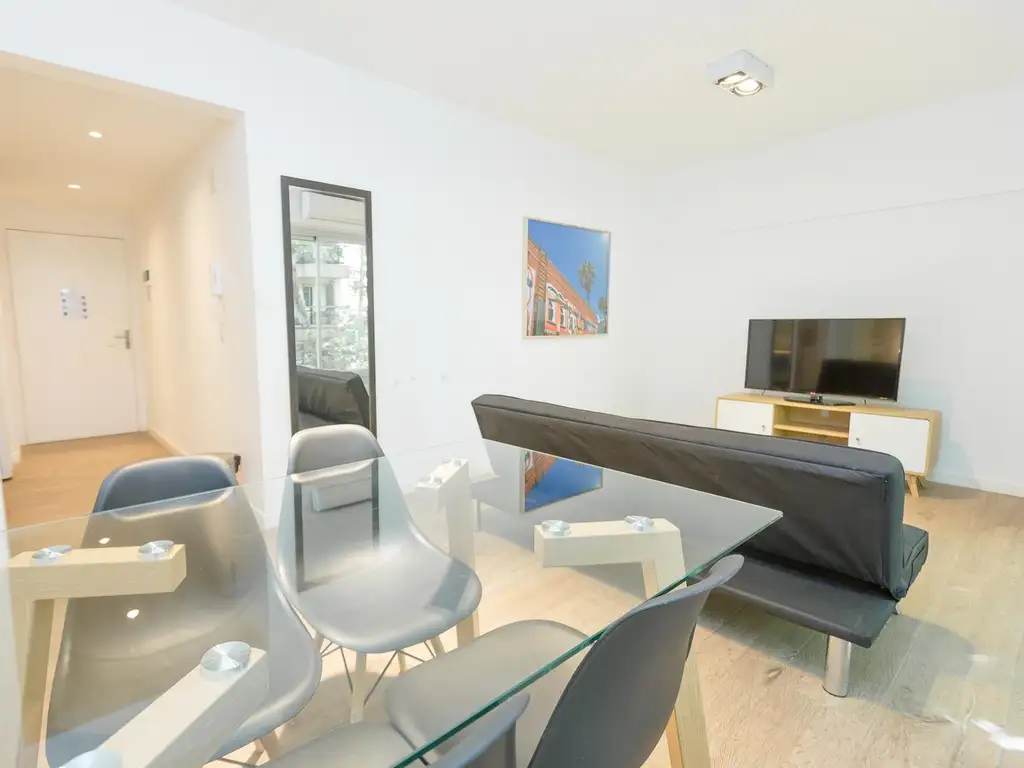 Foto de Alquiler departamento Dos Ambientes Amoblado - Belgrano - Aguilar al, imagen 2
