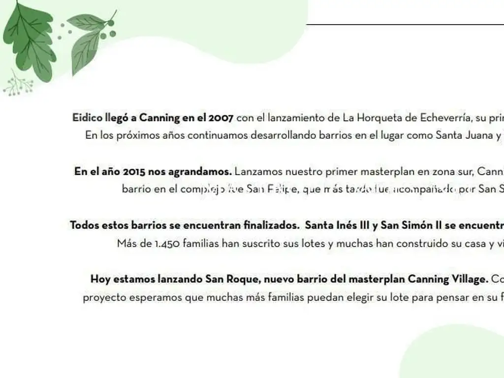 Foto de Venta Terreno / Lote Interno Canning Village San Roque, imagen 3