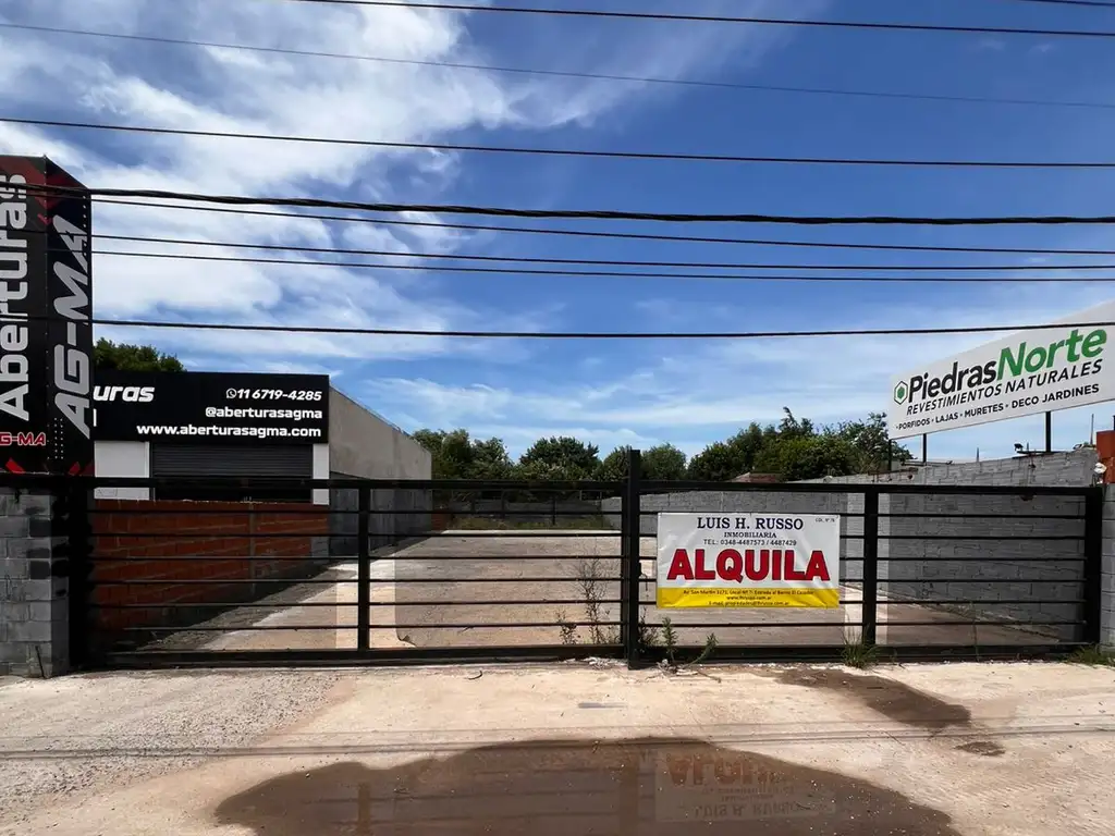 Foto de SE ALQUILA EXCELENTE TERRENO COMERCIAL SOBRE AV. SAN MARTÍN, imagen 1