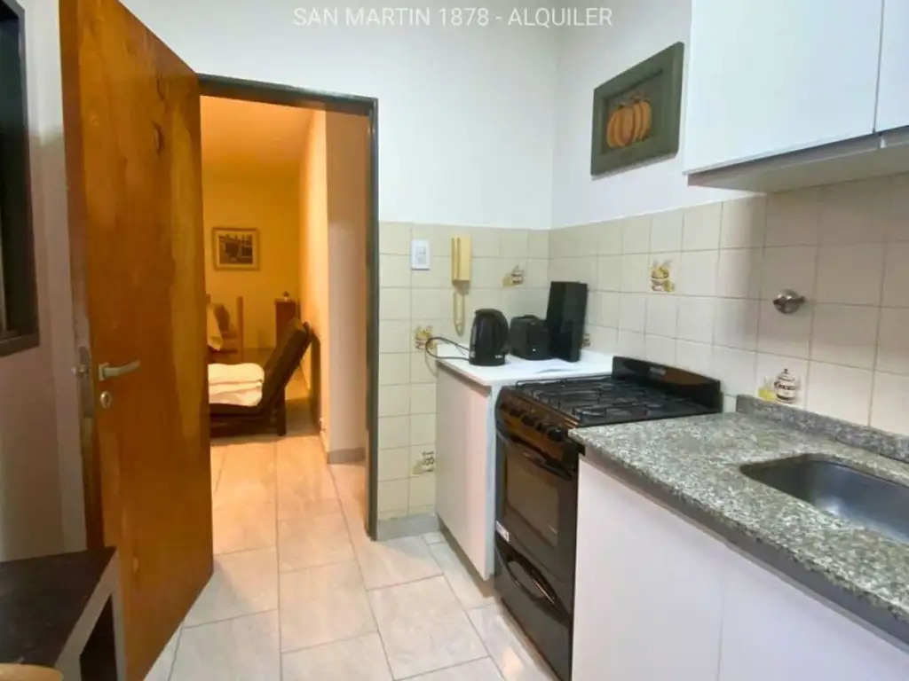 Foto de Departamento *amoblado* de 2 dormitorios - San Martín 1878, imagen 1