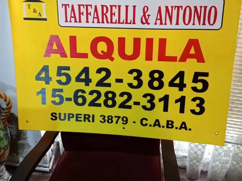 Foto de Departamento en alquiler en Nuñez, 2 ambientes lateral, excelente, imagen 2
