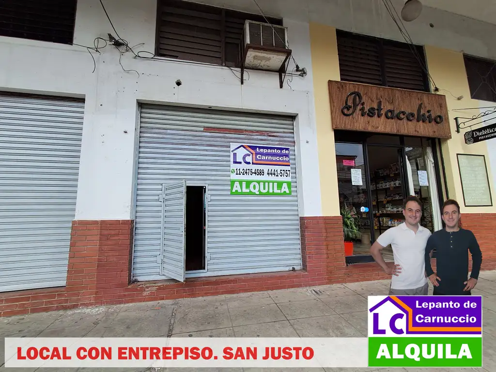 Foto de MUY BUEN LOCAL CON ENTREPISO EN ALQUILER. SOBRE ARIETA AL 2.600 EN SAN, imagen 1