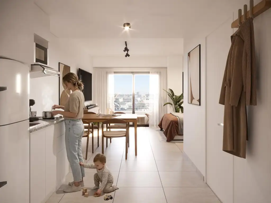 Foto de Monoambiente divisible en Caballito con balcón y amenities, financiado, imagen 3