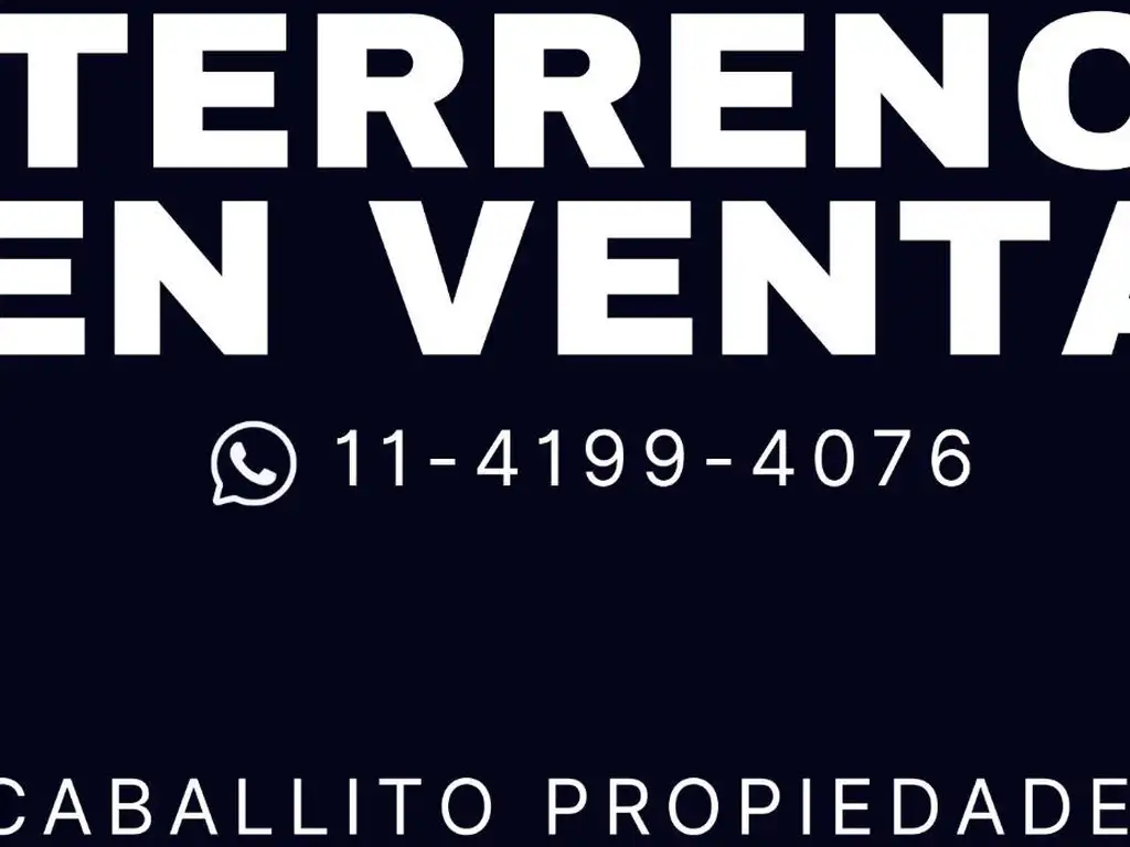 Foto de Terreno en Villa Crespo, imagen 2