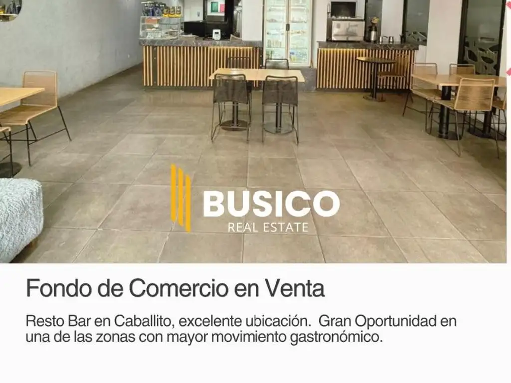 Foto de VENTA FONDO DE COMERCIO DE RESTO - BAR - CAFE EN CABALLITO, imagen 5