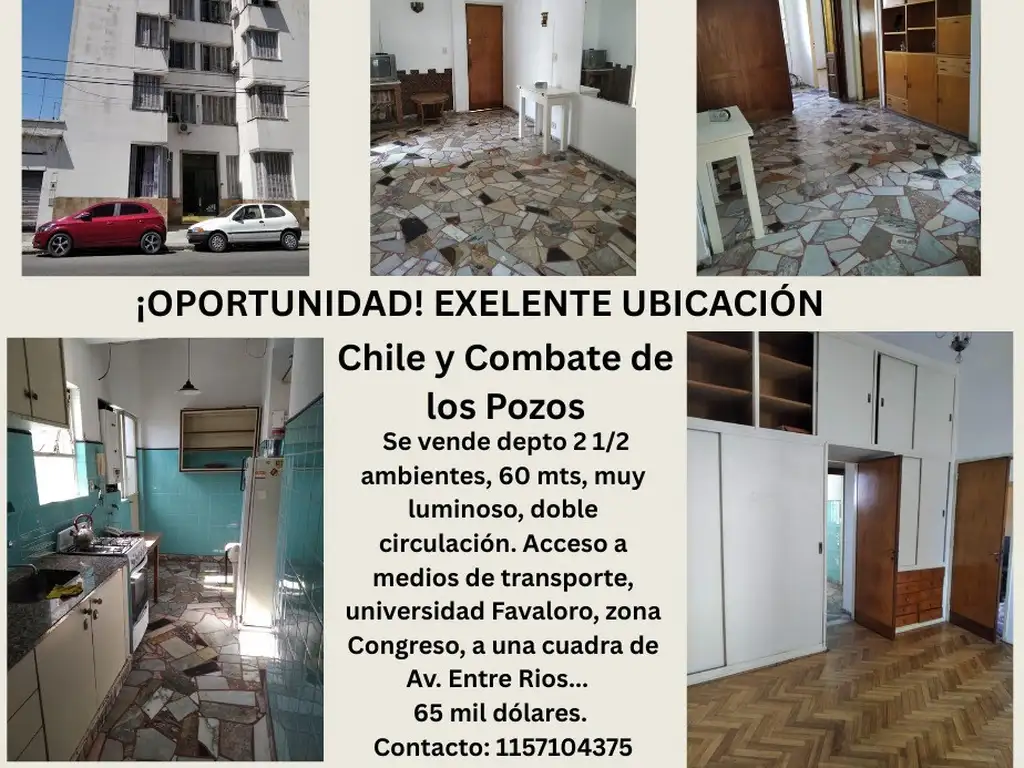 Foto de DEPARTAMENTO EN LA CALLE CHILE (A DOS CUADRAS DE FAVALORO), imagen 5
