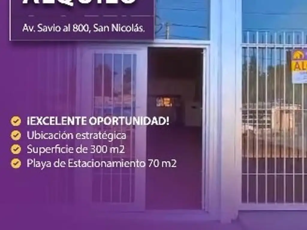 Foto de Alquilo Amplo Local Sobre Avenida Savio Zona Sur!!!, imagen 1