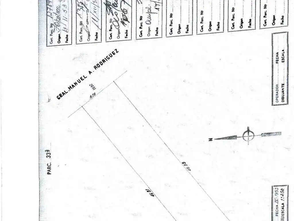 Foto de Lote 8.70 X 46.7 Apto para desarrolo de 2050 m2 en Villa Crespo, imagen 3