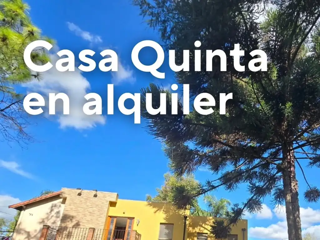 Foto de Casa quinta en alquiler - La Alborada, imagen 1