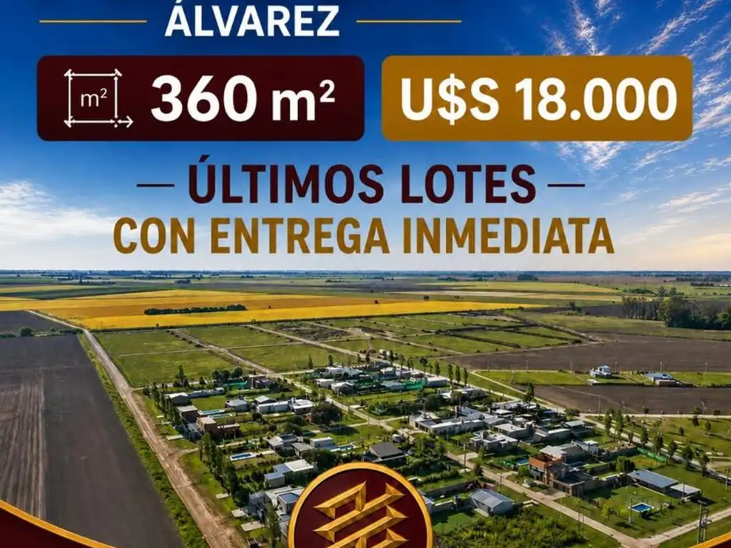 Foto de LOTES EN ALVAREZ - LOS PINOS 4, imagen 1