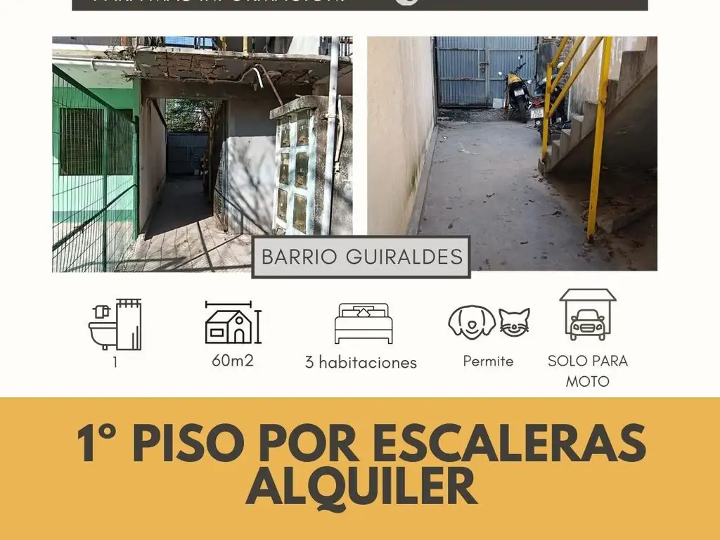 Foto de SE ALQUILA DOS DORMITORIOS Bº GUIRALES, imagen 2