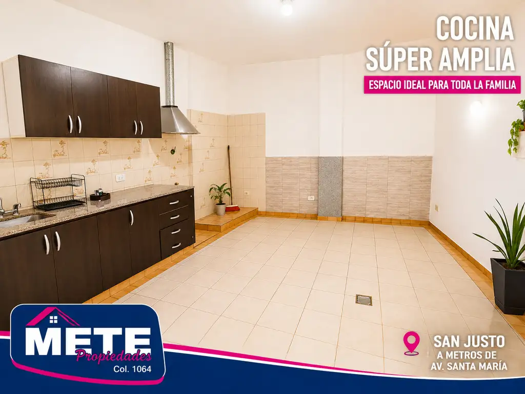 Foto de ALQUILER – DEPARTAMENTO 3 AMBIENTES CON GRAN TERRAZA PROPIA San Justo, imagen 2