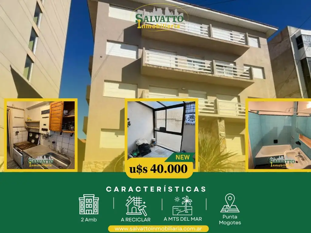 Foto de Departamento 2 ambientes a reciclar en Punta Mogotes, imagen 3