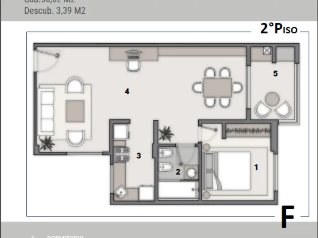 Foto de DEPARTAMENTOS DE 2 AMBIENTES A ESTRENAR EN VENTA – MERLO SUR, imagen 4