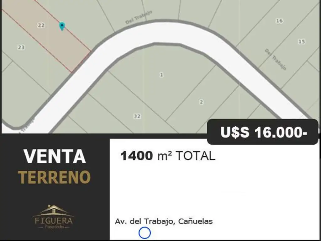 Foto de Terreno - Venta - Argentina, Cañuelas - DEL TRABAJO, AVDA. sn, imagen 1