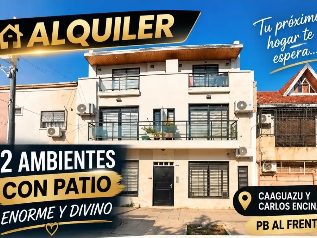 Foto de ALQUILER 2 AMBIENTES CON PATIO, imagen 1