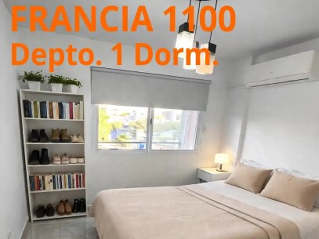 Foto de ALQUILER DEPTO 1 DORMIT FRANCIA 1100, imagen 4