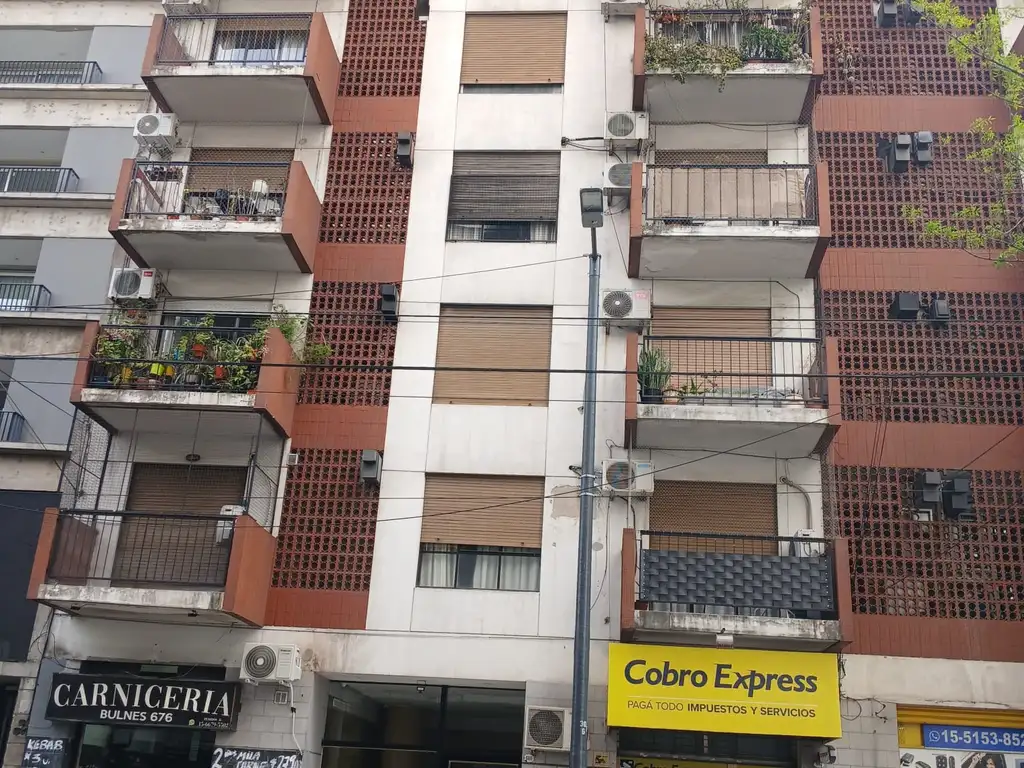 Foto de departamento dos ambientes con balcón muy luminoso, imagen 2