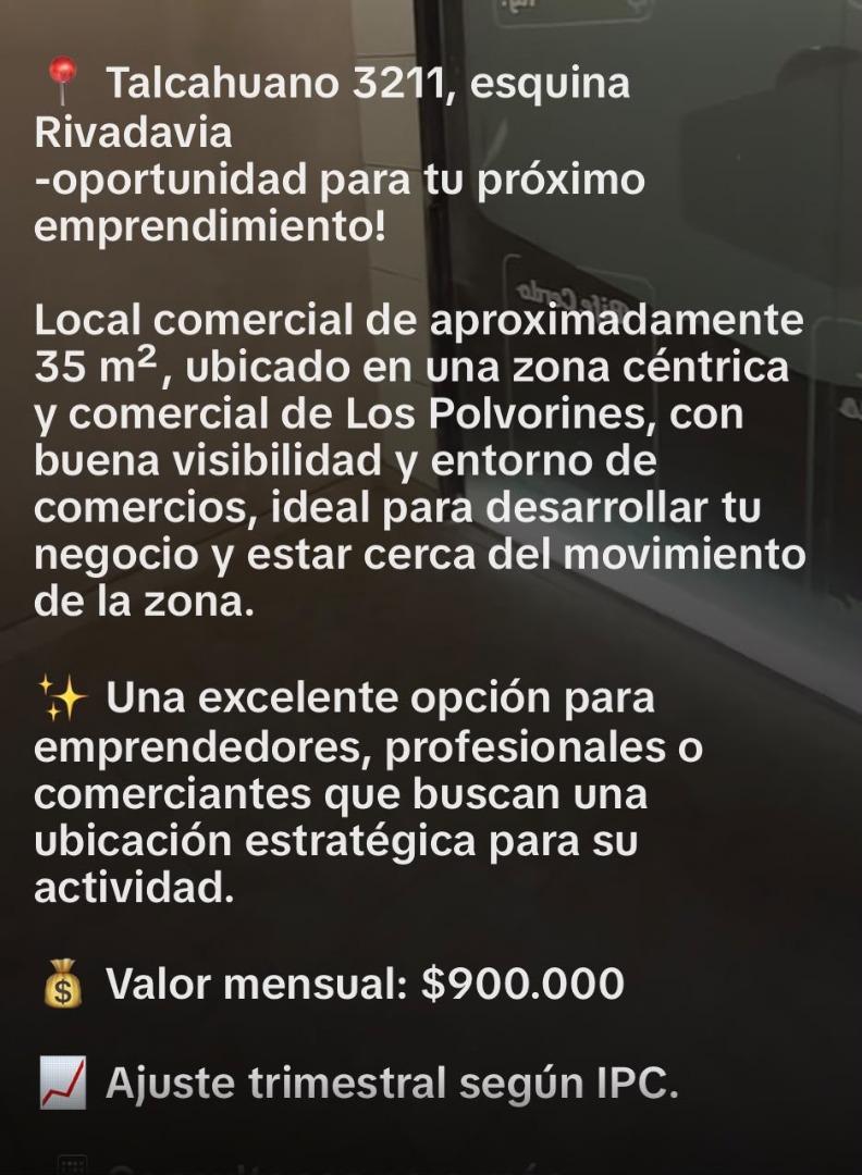 Foto de LOCAL EN ALQUILER LOS POLVORINES, imagen 1